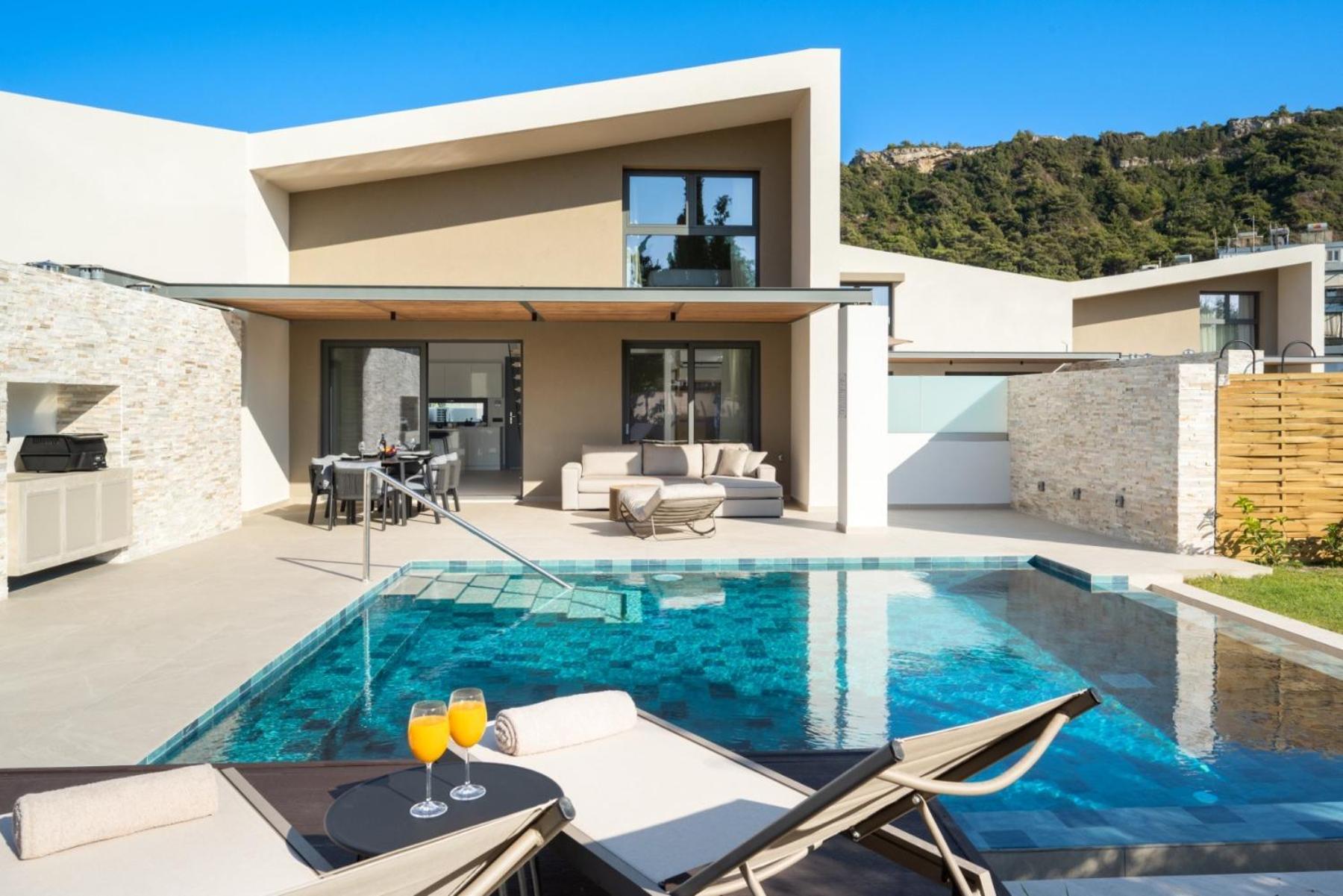 Alma Luxury Villas Ialysos  Exteriör bild