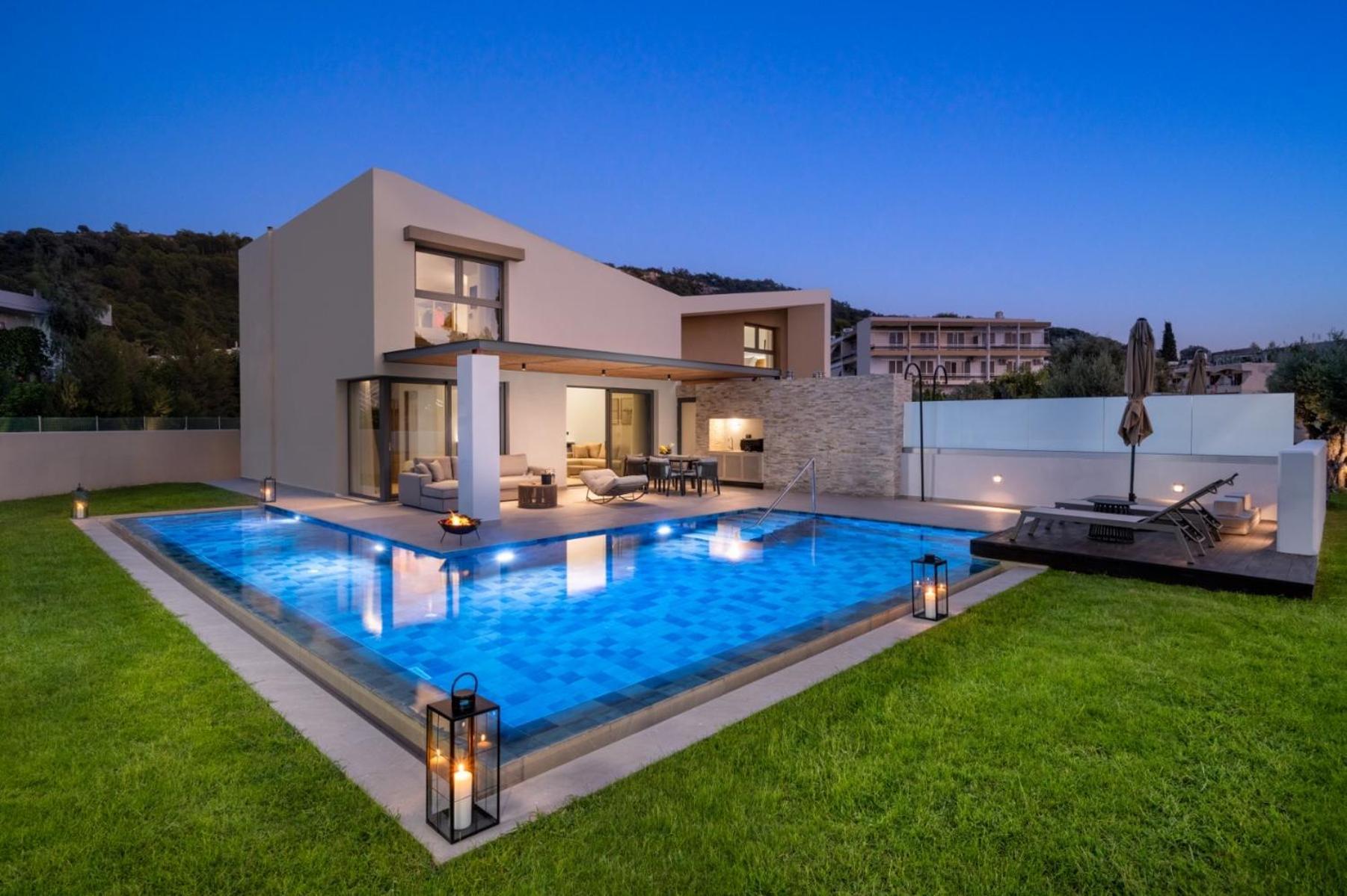 Alma Luxury Villas Ialysos  Exteriör bild